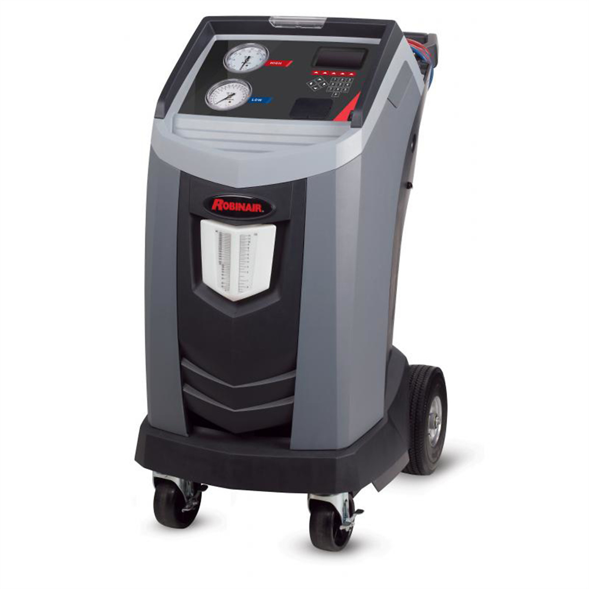 Robinair Premier R-1234yf Recover, Recycle and Recharge AC Machine — Fully Automatic, 98.5% Recovery Efficiency, Programmable Vacuum Operation, Model# ROBAC1234-4